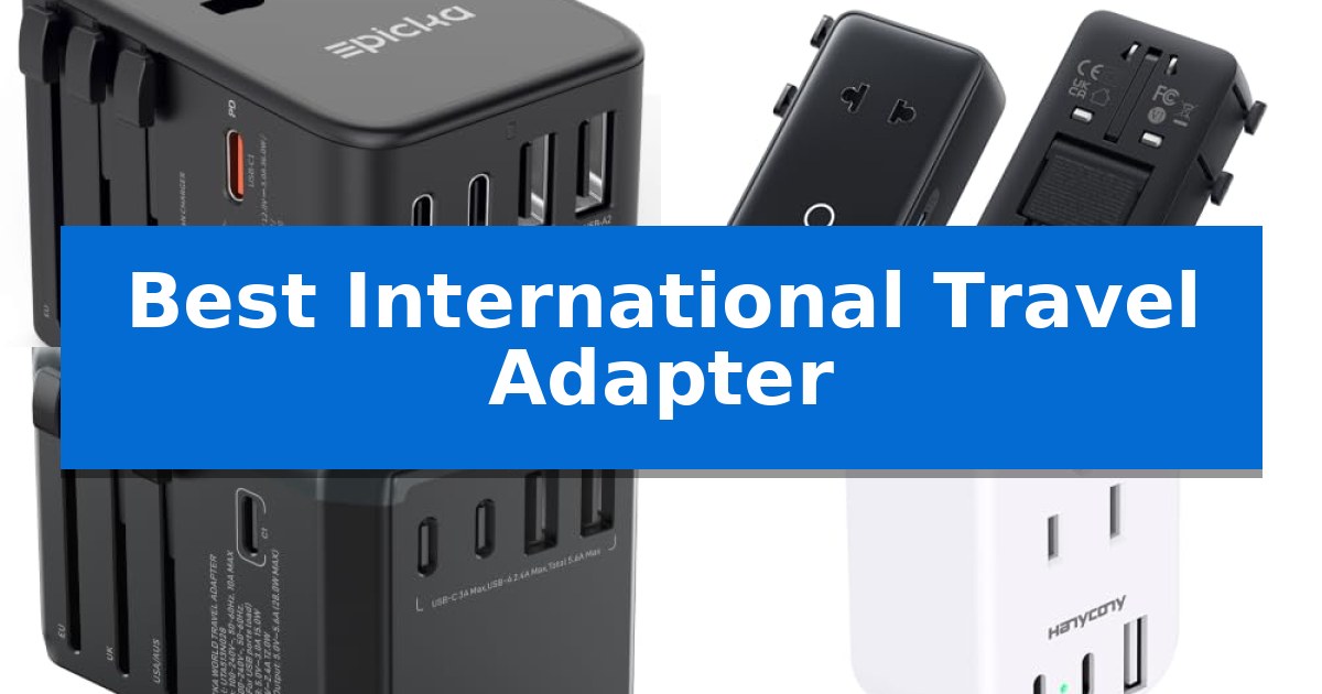Best International Travel Adapter