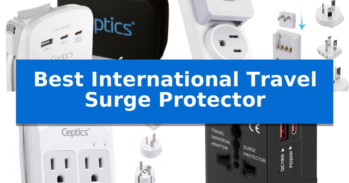 Best International Travel Surge Protector