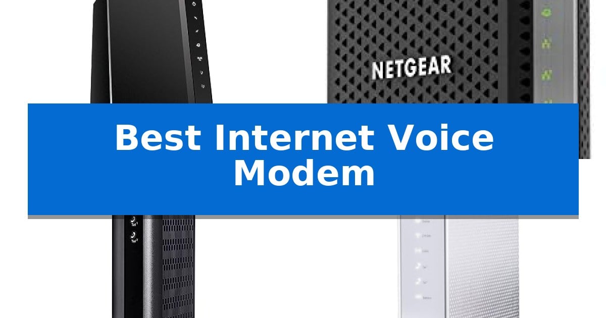 Best Internet Voice Modem