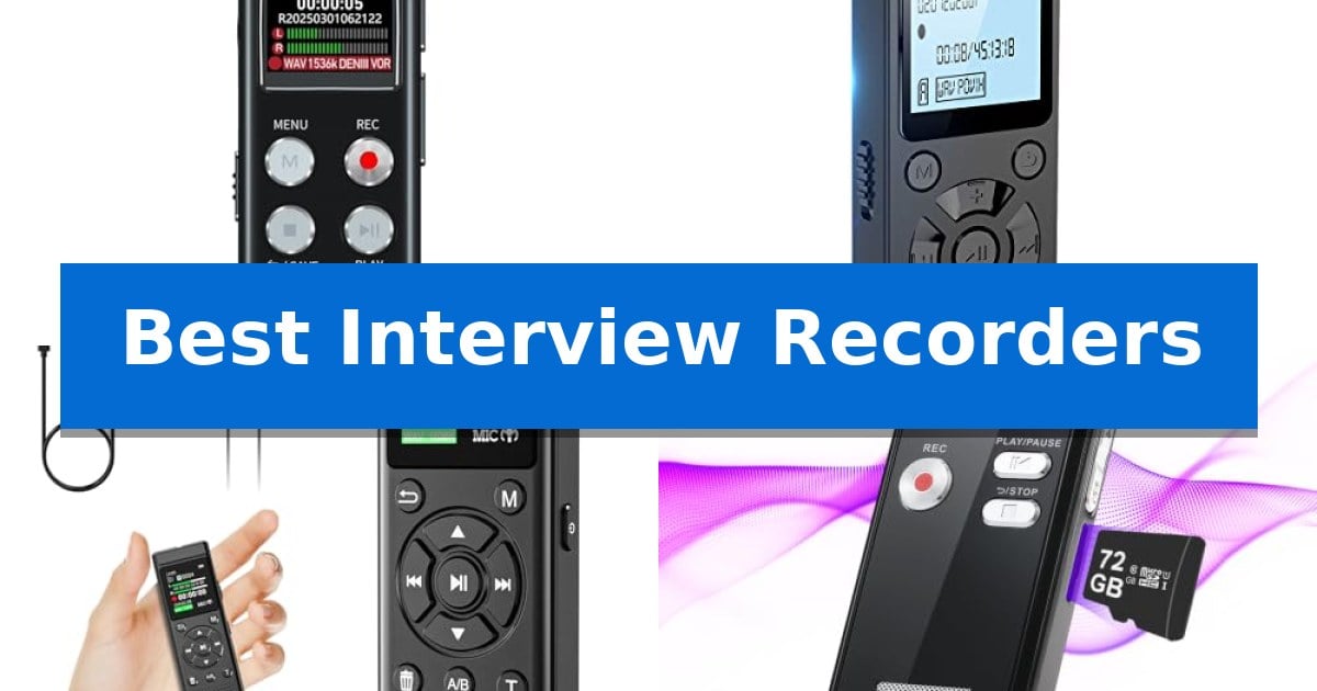 Best Interview Recorders