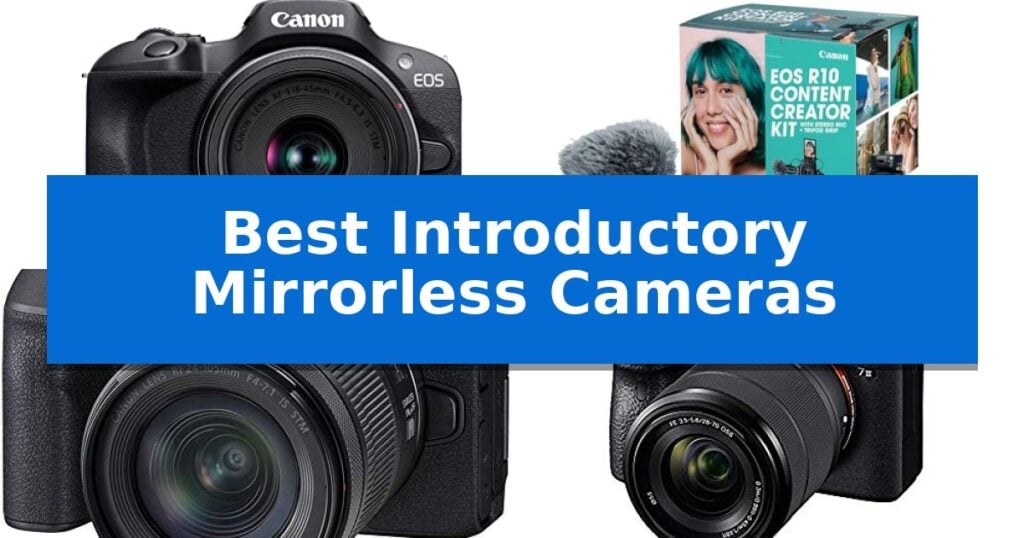 Best Introductory Mirrorless Cameras
