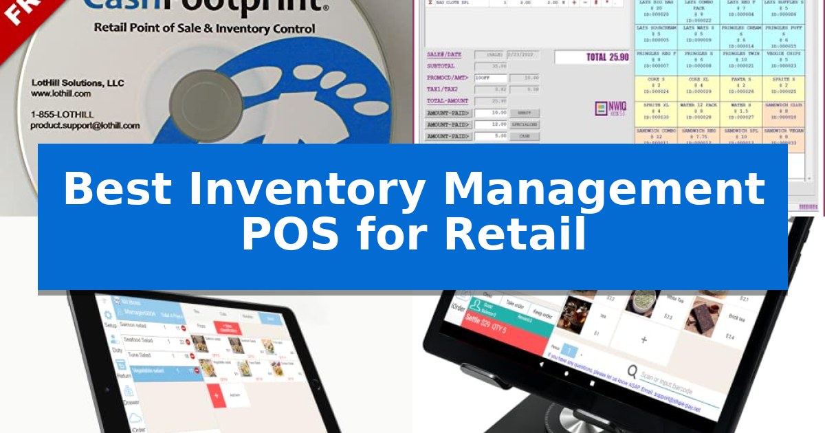 Best Inventory Management POS for Retail