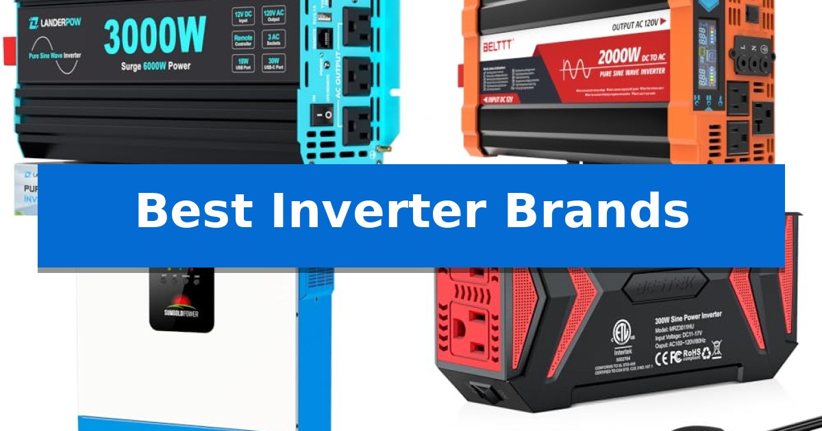 Best Inverter Brands