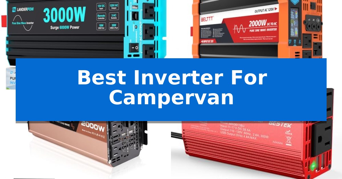 Best Inverter For Campervan