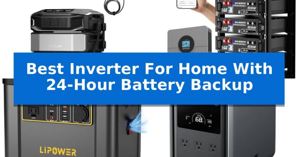 Best Inverter For Home With 24-Hour Battery Backup