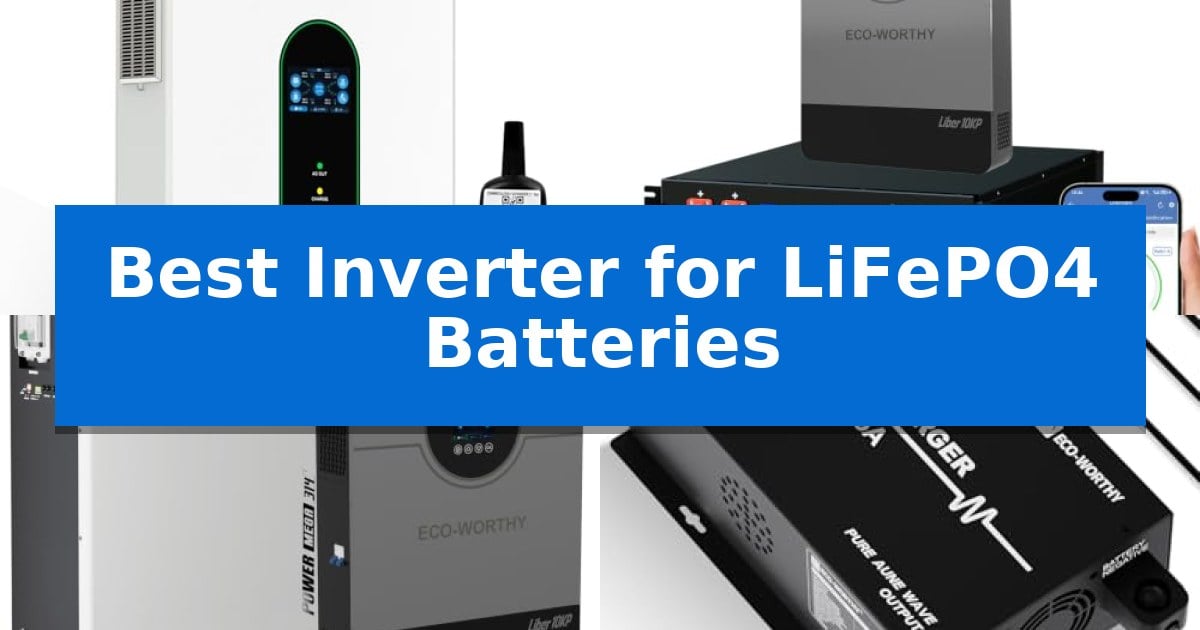 Best Inverter for LiFePO4 Batteries
