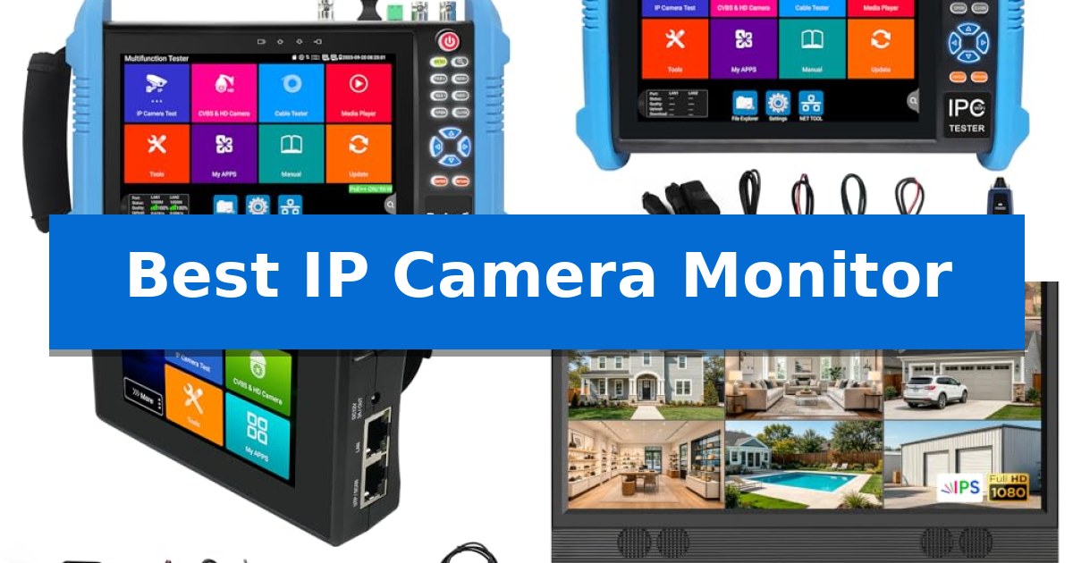 Best IP Camera Monitor