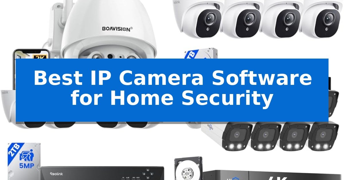 Best IP Camera Software for Home Security