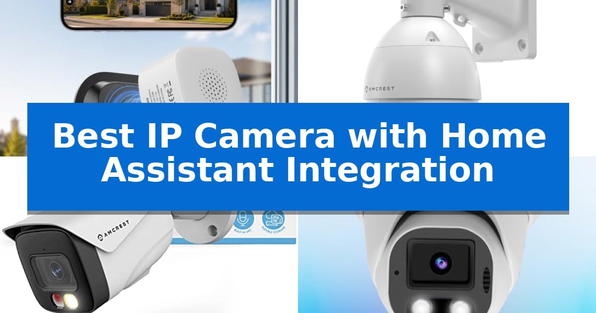Best IP Camera with Home Assistant Integration
