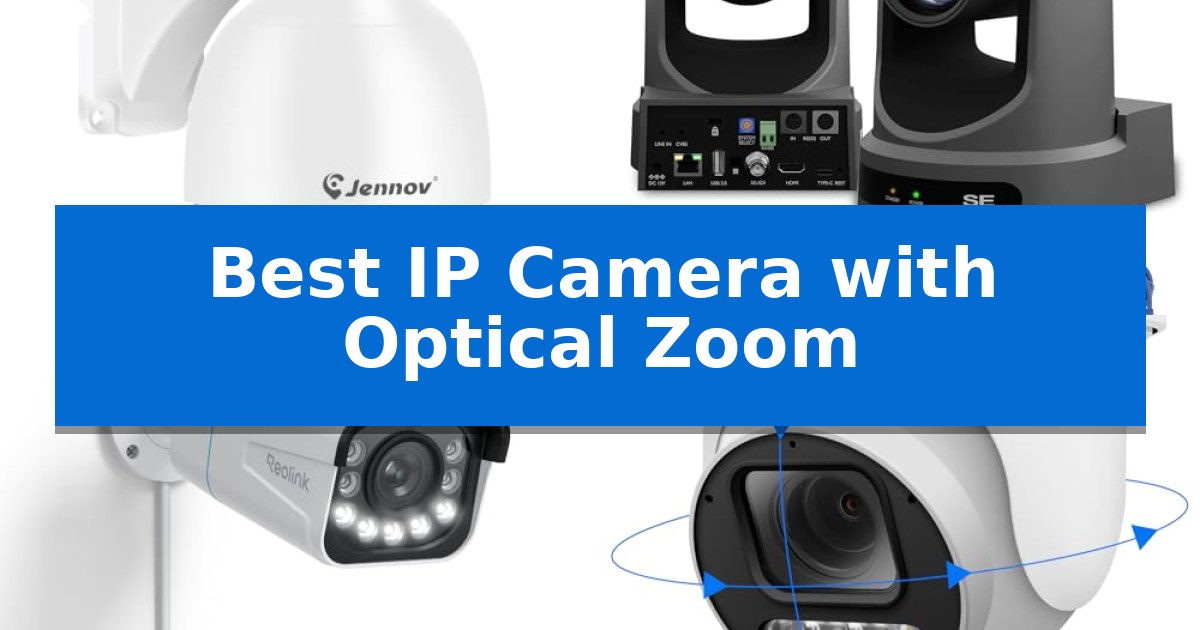 Best IP Camera with Optical Zoom