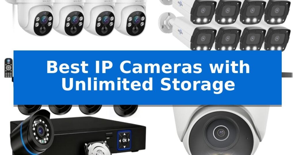 Best IP Cameras with Unlimited Storage