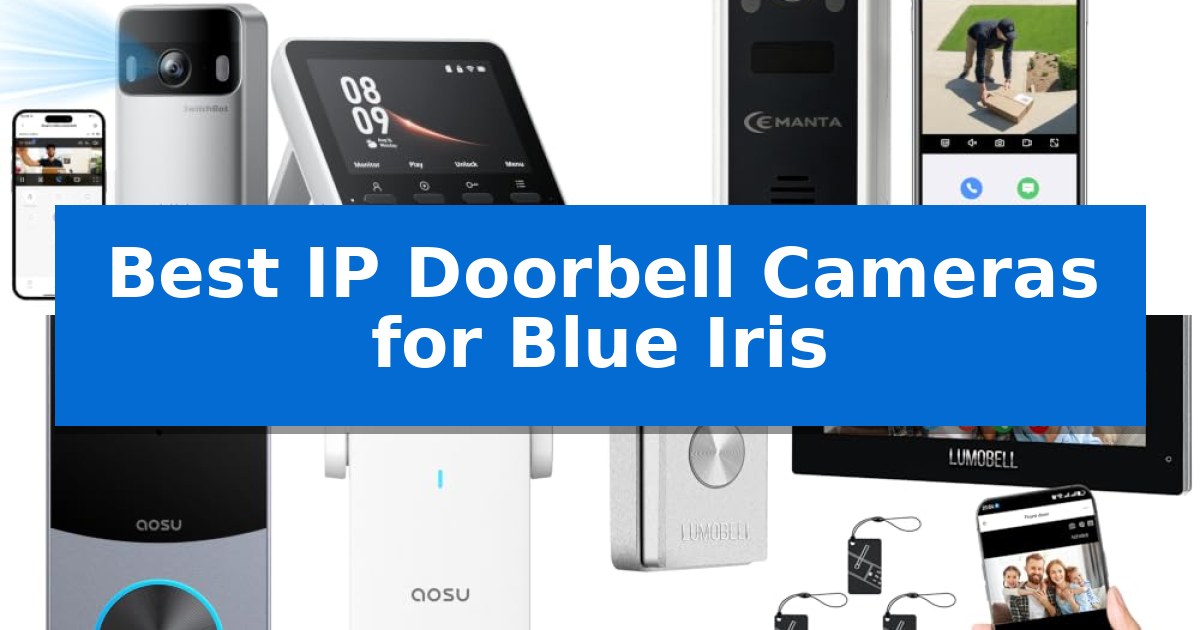 Best IP Doorbell Cameras for Blue Iris