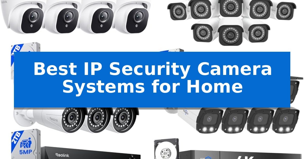 Best IP Security Camera Systems for Home