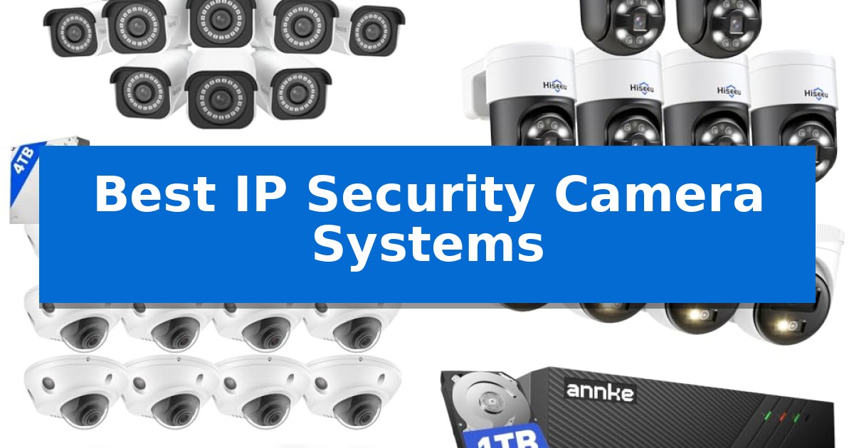Best IP Security Camera Systems