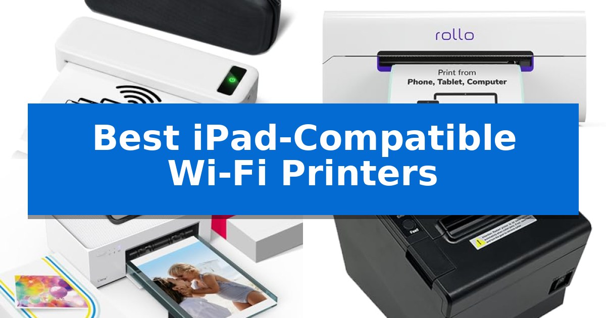 Best iPad-Compatible Wi-Fi Printers
