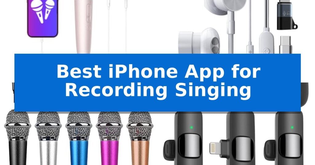 Best iPhone App for Recording Singing