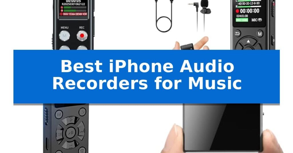 Best iPhone Audio Recorders for Music