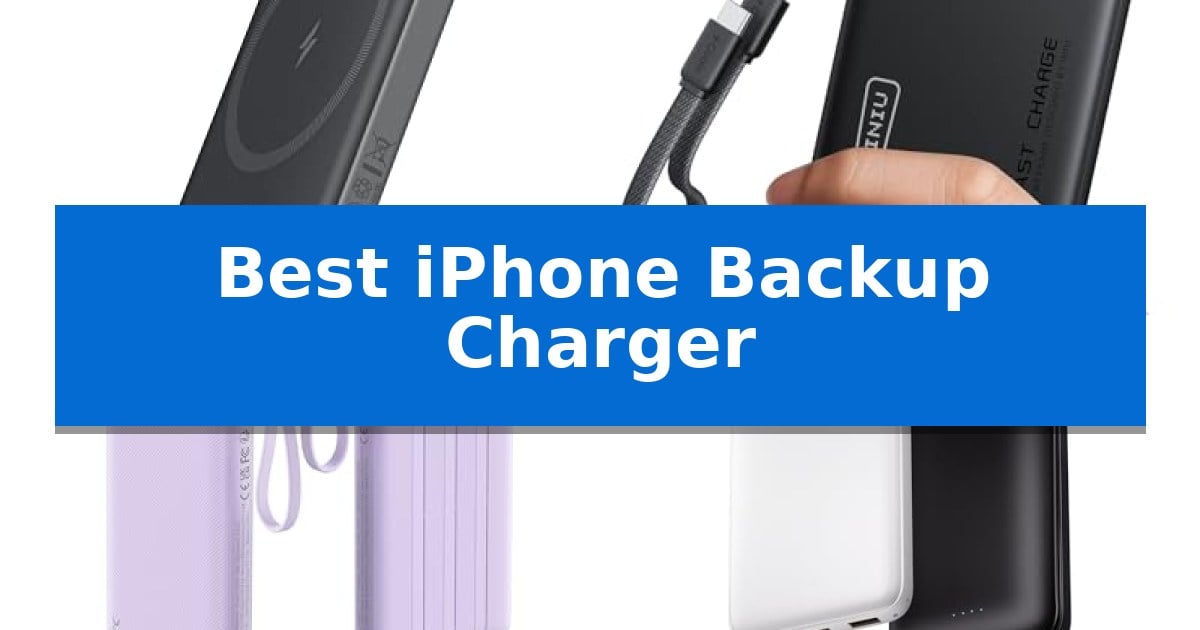 Best iPhone Backup Charger