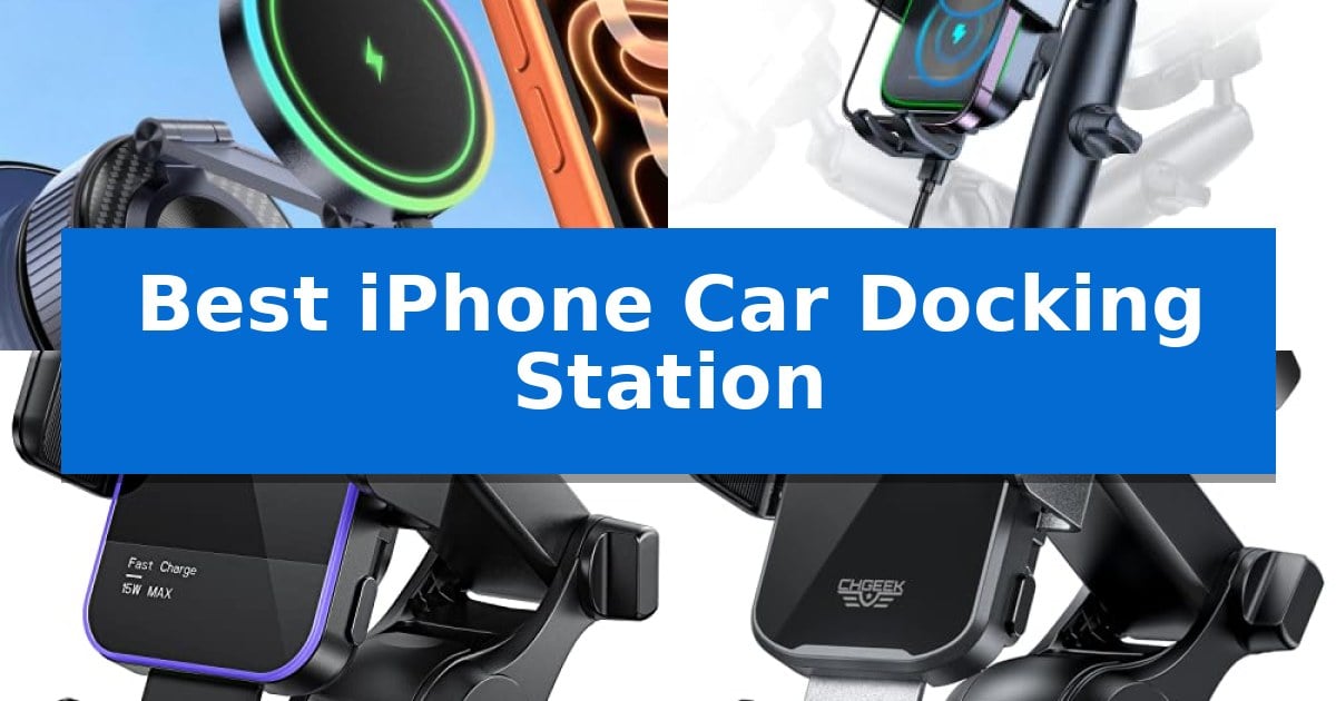 Best iPhone Car Docking Station