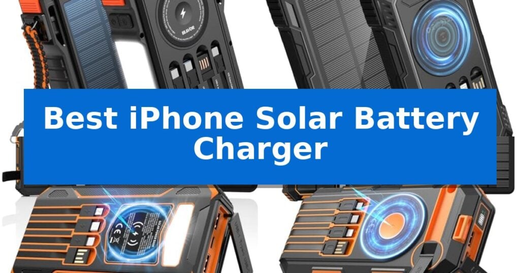 Best iPhone Solar Battery Charger