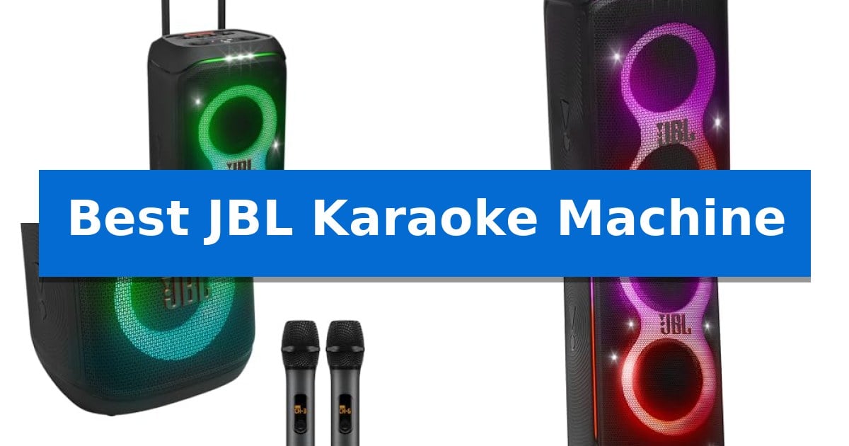 Best JBL Karaoke Machine