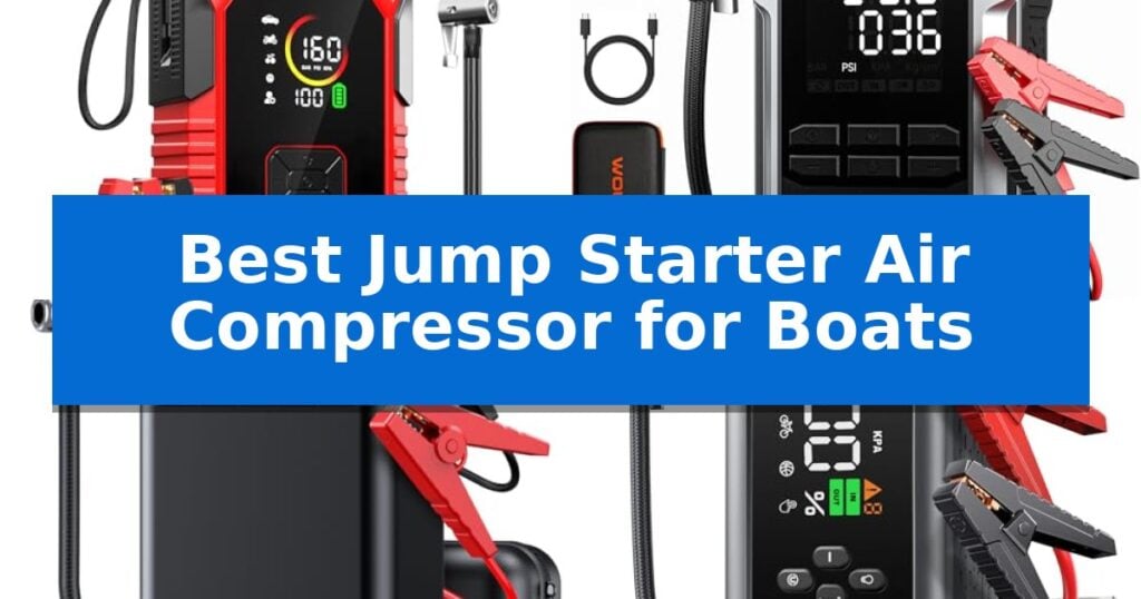 Best Jump Starter Air Compressor for Boats