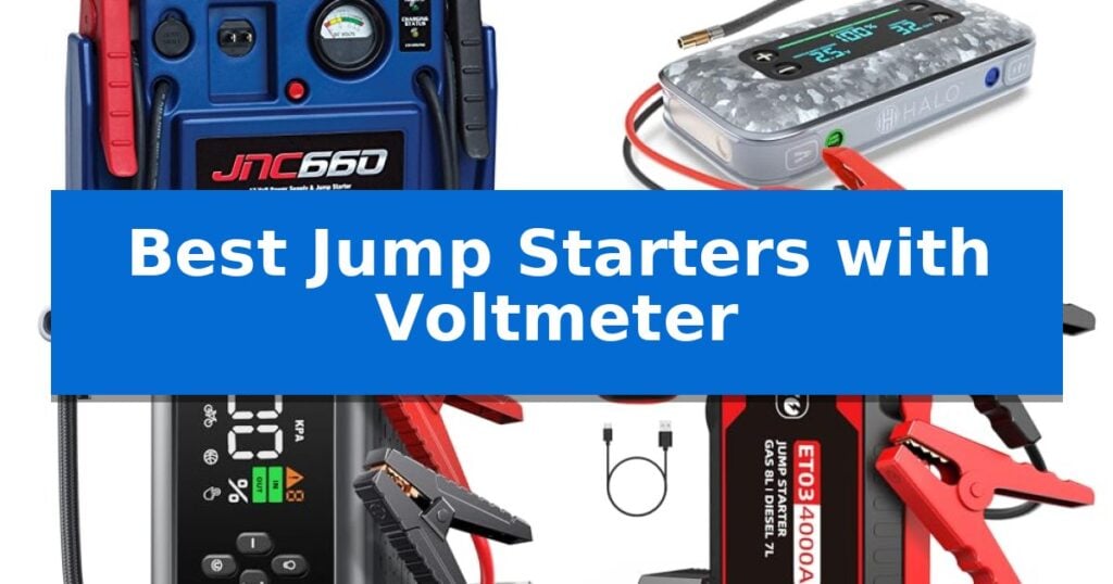 Best Jump Starters with Voltmeter