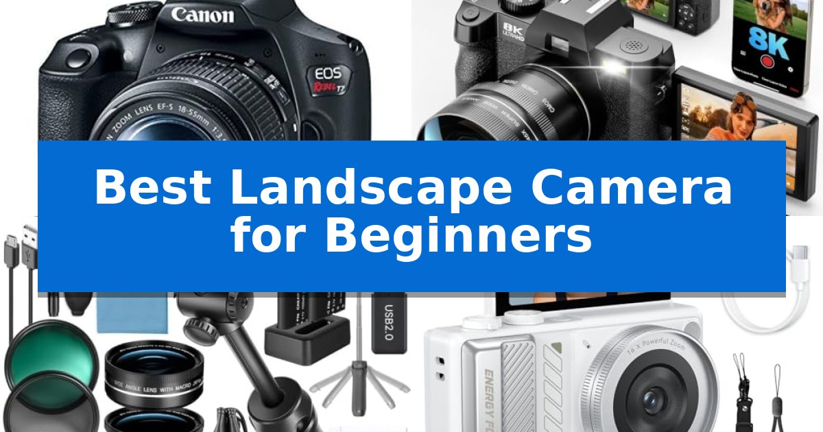 Best Landscape Camera for Beginners