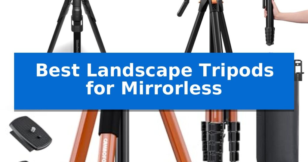 Best Landscape Tripods for Mirrorless