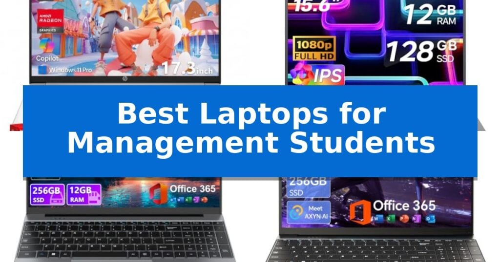 Best Laptops for Management Students