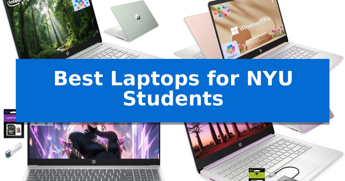 Best Laptops for NYU Students