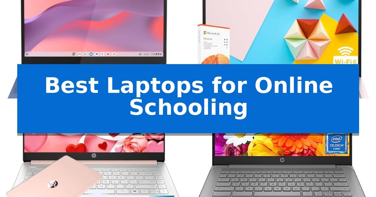 Best Laptops for Online Schooling
