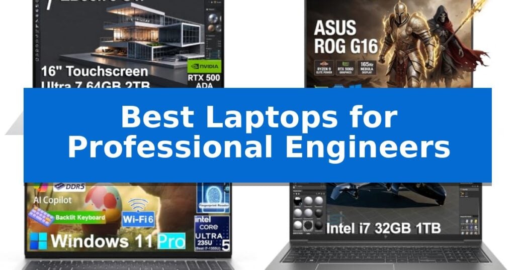 Best Laptops for Professional Engineers