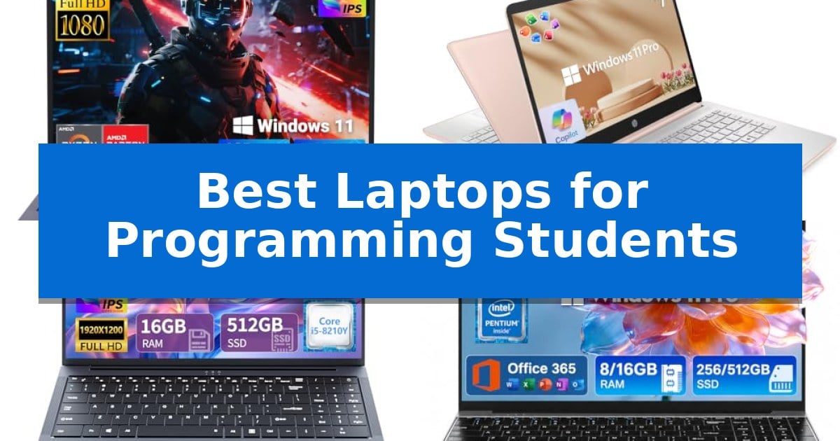 Best Laptops for Programming Students