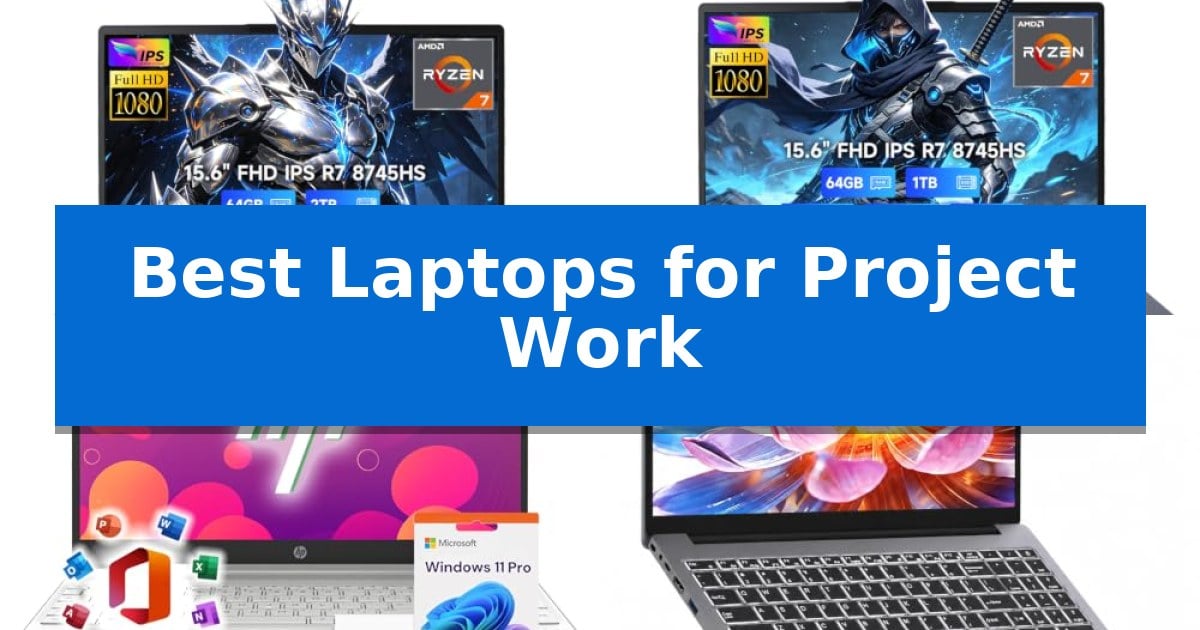 Best Laptops for Project Work