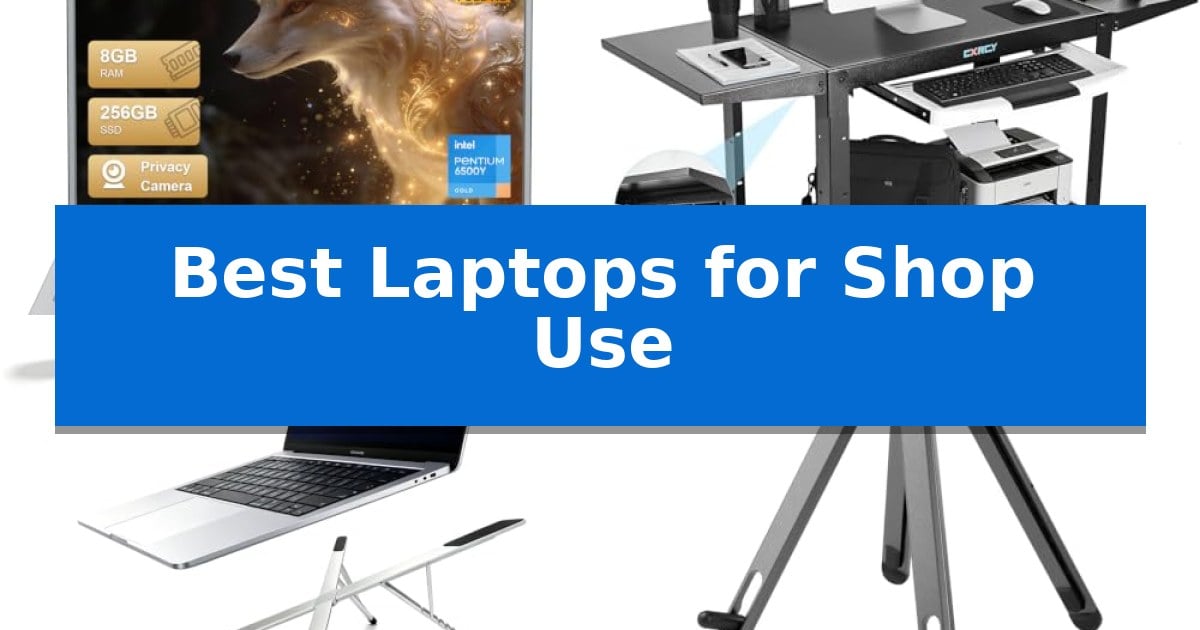 Best Laptops for Shop Use