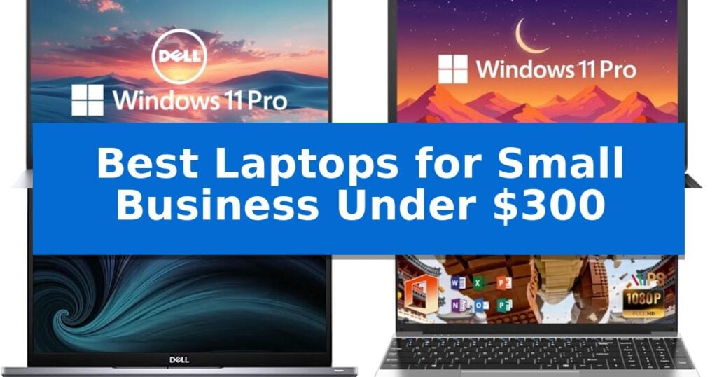 Best Laptops for Small Business Under $300