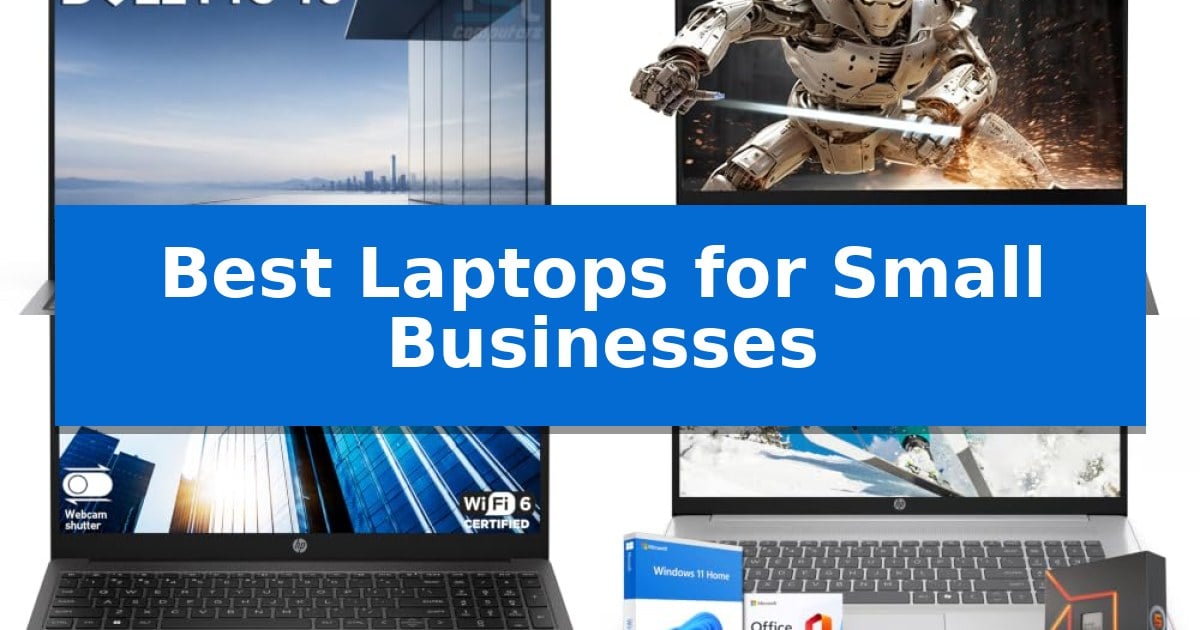Best Laptops for Small Businesses