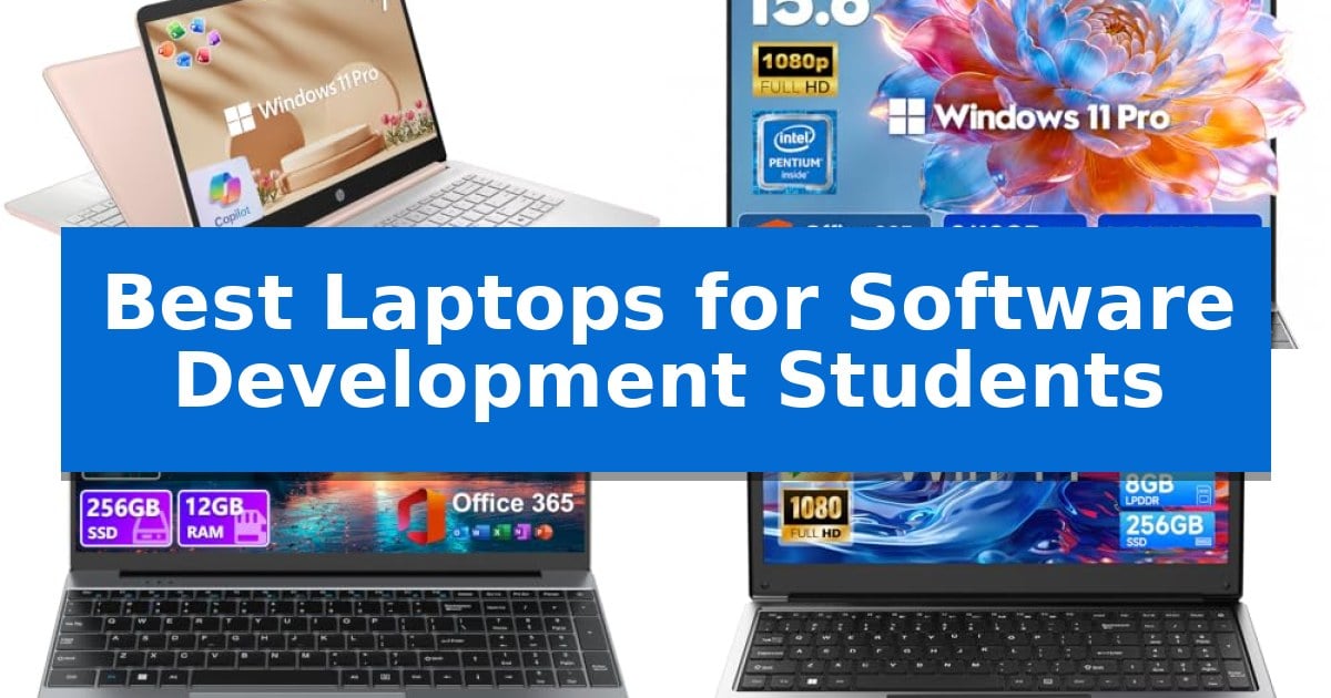 Best Laptops for Software Development Students