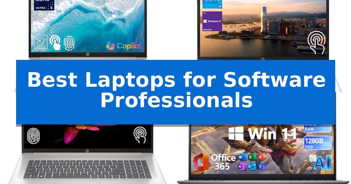 Best Laptops for Software Professionals