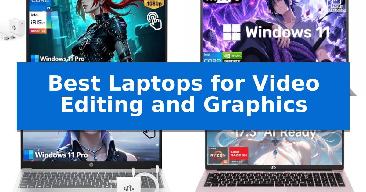 Best Laptops for Video Editing and Graphics