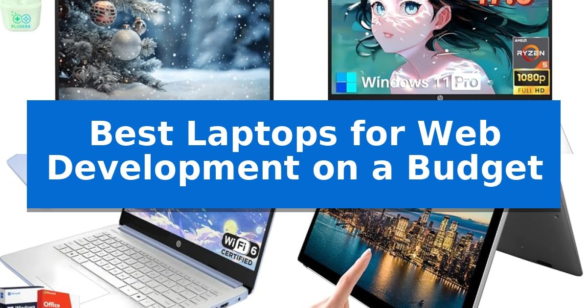 Best Laptops for Web Development on a Budget