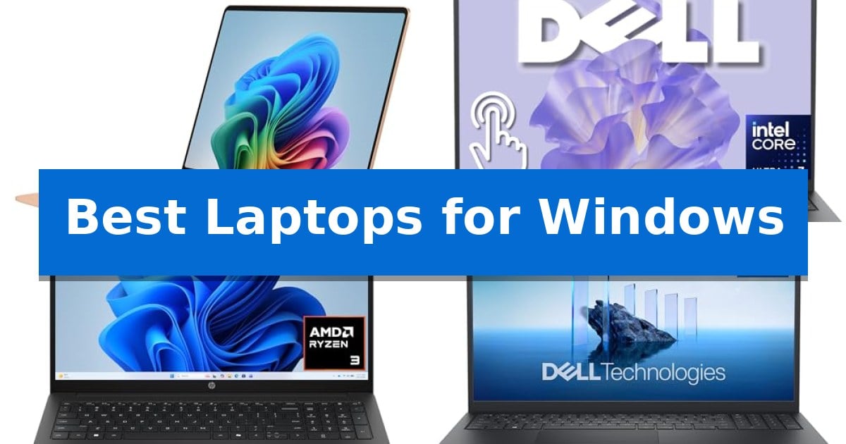 Best Laptops for Windows