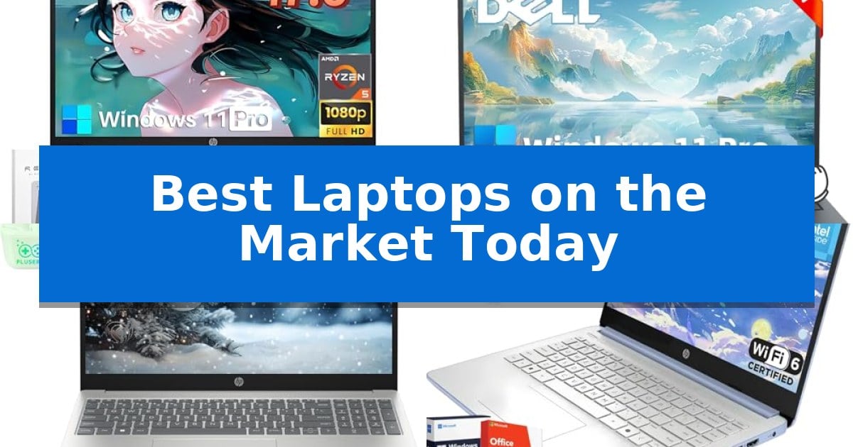 Best Laptops on the Market Today