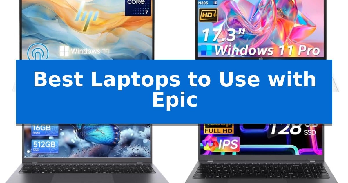 Best Laptops to Use with Epic