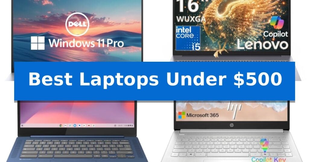 Best Laptops Under $500