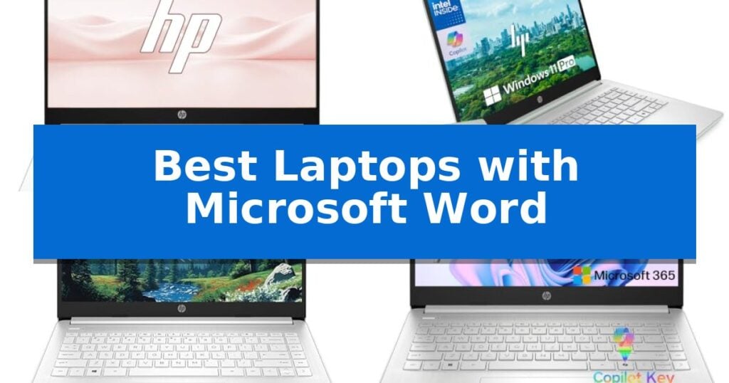 Best Laptops with Microsoft Word