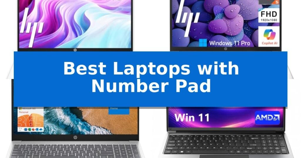 Best Laptops with Number Pad