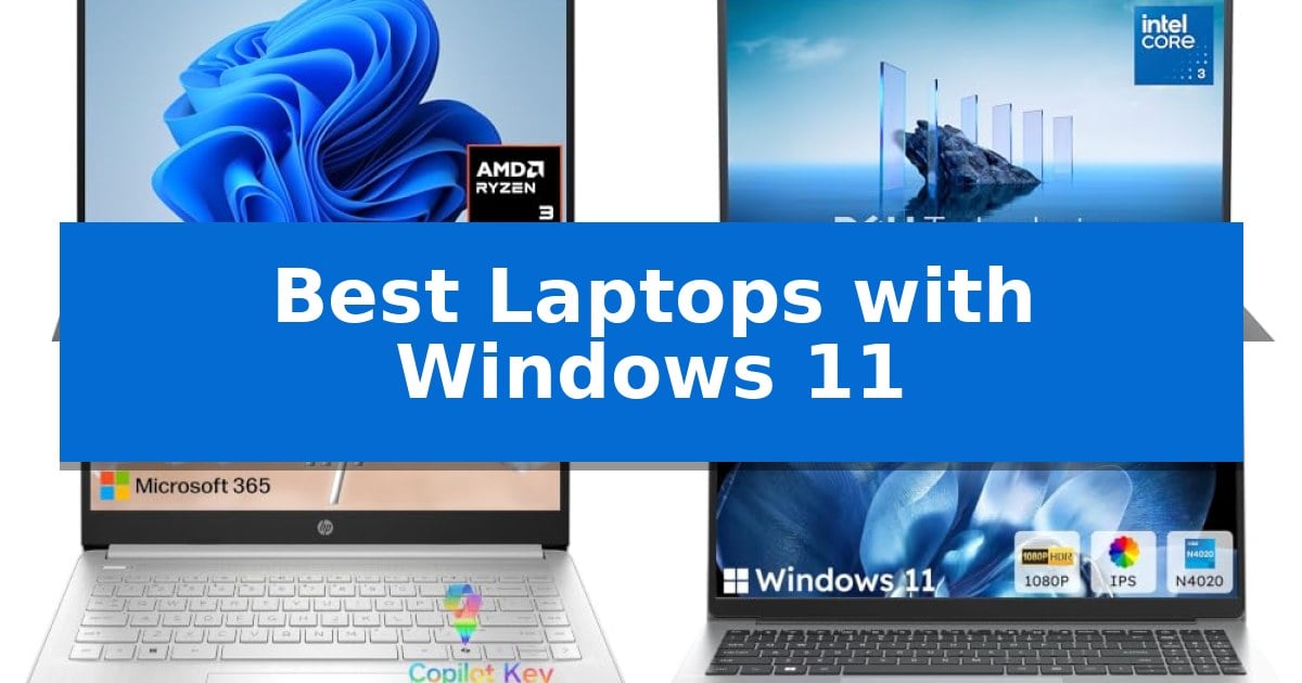 Best Laptops with Windows 11
