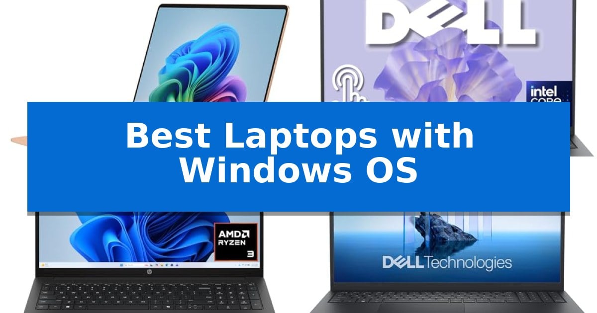 Best Laptops with Windows OS